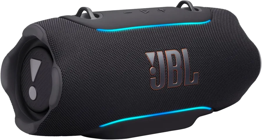 JBL Xtreme 5 con la luce ambientale sui bordi